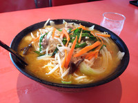 「みそたんめん(大盛り)700円+100円」@中華 味楽の写真