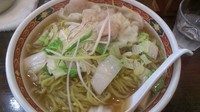 「麺特盛（3人前）わんたんめん　細麺」@わんたんめんの店 しお福の写真