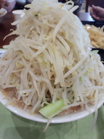 「ラーメン(ヤサイW)720円」@ジャンクガレッジ イオンレイクタウンmori店の写真