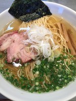 「煮干蕎麦(塩、細麺、炭火)」@喜乃壺の写真