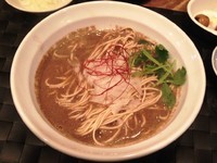 「鰺の煮干かけ蕎麦」@灰汁中華 丿貫の写真