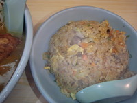 「ミニやきめし(350円)」@らーめんはうす ポパイ 西口店の写真