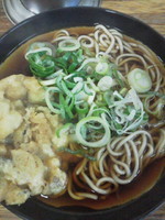 「ミックス天そば\280」@六文そば 日暮里第2店の写真