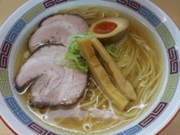 「塩らーめん」@煮干鰮らーめん 圓の写真