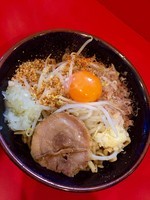 「ミニまぜそば￥730」@麺屋 桐龍の写真