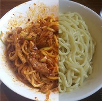 「【限定】辛い油そば　８５０円」@麺 一直の写真