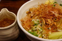 「まぜそば＋大盛り無料」@つけめんTETSU 御徒町ラーメン横丁店の写真