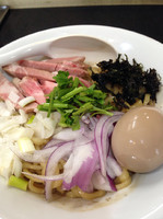 「【限定】濃厚まぜそば¥780➕味玉¥100」@麺処 晴の写真