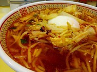 「チゲ拉麺￥690（10食限定）」@どうとんぼり神座 長吉店の写真