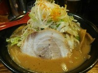 「味噌（野菜大盛り, にんにく増し） （150127）」@麺処 花田 神田店の写真