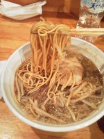 「ラーメン580円(細 全増」@ラーメン 麺処 なるとの写真