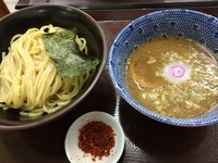 「赤辛つけめん ￥750」@舎鈴 プレナ幕張店の写真