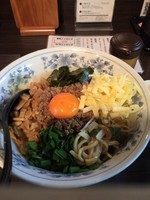 「台湾まぜそば730円＋チーズ50円追い飯無料」@神田大勝軒の写真