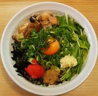 「【限定】 明太クリームまぜそば：850円」@麺屋 こころ 大岡山本店の写真