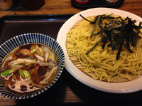 「鴨ネギつけ麺【600円】」@そば新 蒲田西口店の写真