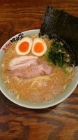 「らーめん  670円  味玉 ラーパス」@らーめん 田中家の写真