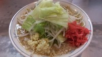 「味噌ラーメン ニンニク紅しょうが」@らーめん大 練馬店の写真