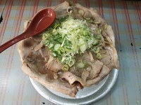 「自家製肉入りちゃあしゅうめん（大）」@丸一らあめんの写真