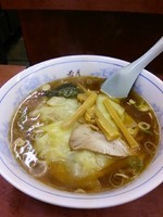 「ワンタンメン580円」@中華若月の写真