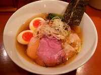 「特製塩そば 細麺 1100円」@饗 くろ㐂の写真