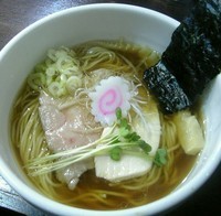 「焼きアゴと鶏の中華そば」@麺庵 小島流の写真