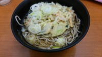 「【限定】白えび天ぷらそば」@そば処中山道 大宮8・9番線店の写真