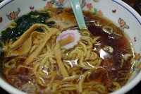 「ラーメンとカレーのセットB　650円」@丸鶴の写真