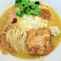 「鶏そば塩750円」@國分ラーメン食堂の写真