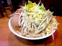 「小ラーメン ニンニク」@ラーメン二郎 八王子野猿街道店2の写真