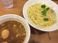 「濃厚煮干つけめん（大盛り・あつもり）」@つけめん桜坂の写真