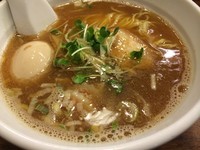 「中華そば➕野菜 味玉」@つけめん TETSU 武蔵小杉店の写真