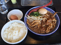 「JACそば（大盛）+ライス 900+100円」@中華そばJACの写真