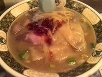 「すごい煮干ラーメン 　820円」@すごい煮干ラーメン凪 五反田西口店の写真