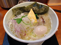 「鶏白湯光の葉ラーメン」@めん結び 光の葉の写真