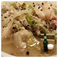 「【限定】ミルクシーフードヌードル」@らーめん カッパハウスの写真