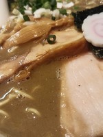 「【限定】濃厚煮干しそば（特別なスープ）＋和え玉（小）」@おおぜき中華そば店の写真