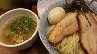 「特製淡麗塩つけ麺大盛」@塩つけ麺 灯花の写真