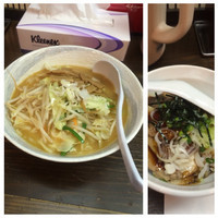 「味噌ラーメン680円+ミニチャーシュー丼200円」@かな井の写真