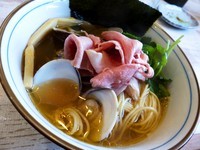 「蛤そば」@中華そば 四つ葉の写真