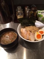 「特製つけ麺 鶏醤油」@麺屋たけまるの写真