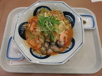 「かきちゃんぽん（トムヤムクン風スープ）レギュラー：1069円」@リンガーハット アリオ西新井店の写真