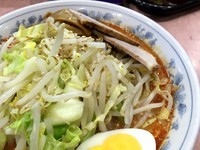 「野菜ラーメン（小盛り）＋担々」@所沢大勝軒の写真