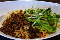 「つゆ無し担坦麺（3辛）」@四川担担麺 阿吽 浅草店の写真