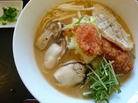 「【本日の限定】カキ味噌らーめん ￥800」@和風らーめん 凪の写真