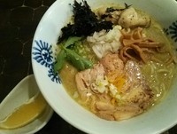 「【限定】濃厚牡蠣の塩蕎麦 （150131）」@特級鶏蕎麦 龍介の写真