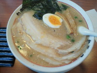 「とろ肉みそチャーシューメン 830円、生ビール 450円」@ラーメンねぎっこ 北福島店の写真