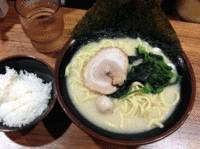 「塩ラーメン（730円）」@横浜家系ラーメン 壱角家 八重洲店の写真