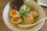 「鶏だしらーめん(塩）＋味玉」@38 NOODLE KITCHENの写真