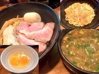 「濃厚つけそば （あつもり） 800円」@はりけんラーメンの写真