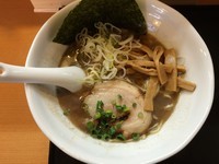 「煮干しラーメン」@麺家うえのの写真
